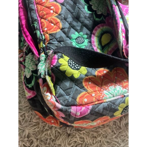Vera Bradley Quilted Campus Backpack Ziggy Zinnia Pattern (Ret) Multi Cotton EUC - Picture 14 of 16